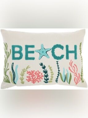 Nourison Mina Victory Coastal Throw Pillow